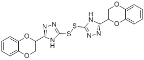Структурная формула TD-1, CAS 1621694-21-0, формула C20H16N6O4S2