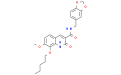 Структурная формула JTE907, CAS 282089-49-0, формула C24H26N2O6