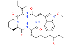 Структурная формула Apicidin, CAS 183506-66-3, формула C33H47N5O7