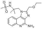Структурная формула 3M-011, CAS 642473-62-9, формула C18H25N5O3S