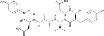 Структурная формула Caspase-1/4 Chromogenic Substrate(Suc-YVAD-pNA), CAS 208264-84-0, формула C31H38N6O12