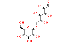 Структурная формула β-Gentiobiose, CAS 554-91-6, формула C12H22O11