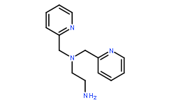 Структурная формула 1,2-Ethanediamine, N,N-bis(2-pyridinylmethyl)-, CAS 189440-33-3, формула C14H18N4