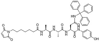 MC-​Ala-​Ala-​Asn(Trt)​-​PAB