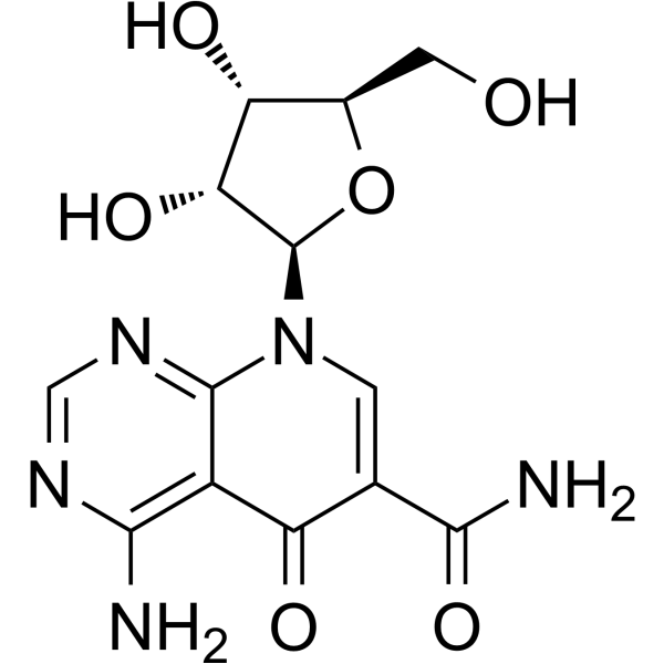 Структурная формула API-1(NSC 177223), CAS 36707-00-3, формула C13H15N5O6