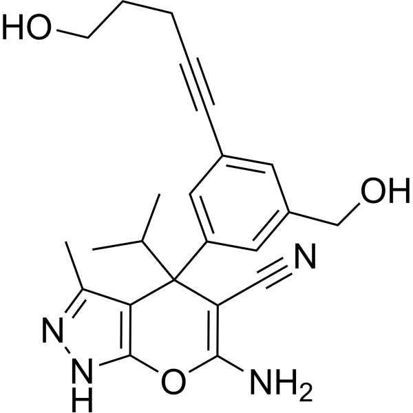 Структурная формула SHIN2, CAS 2204289-53-0, формула C23H26N4O3