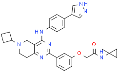 Структурная формула GLUT inhibitor-1, CAS 2421141-40-2, формула C32H35N7O2