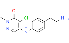 Структурная формула BPTF-IN-BZ1, CAS 2766623-38-3, формула C13H15ClN4O