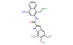 Структурная формула Centanamycin, CAS 413577-16-9, формула C24H24N3O4Cl