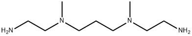 Структурная формула Lipid head 503 (1,3-Propanediamine, N,N'-bis(2-aminoethyl)-N,N'-dimethyl-), CAS 152829-22-6, формула C9H24N4
