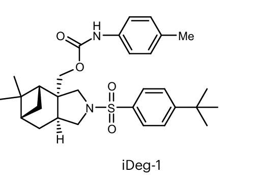 Структурная формула iDeg-1
