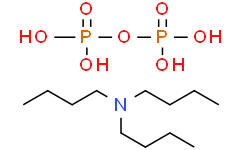 Структурная формула tributylammonium pyrophosphate, CAS 5975-18-8, формула C24H58N2O7P2