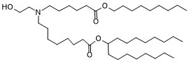 Структурная формула BP Lipid 114, CAS 2714482-25-2, формула C42H83NO5