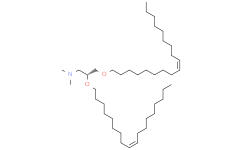 Структурная формула 1,2(R)-Dioleyloxy-3-dimethylamino-propane, CAS 666234-78-2, формула C41H81NO2