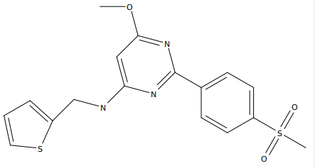 Структурная формула MC1, CAS 1018480-89-1, формула C17H17N3O3S2