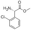 Структурная формула (S)-(+)-2-Chlorophenylglycine метил эфир, CAS 141109-14-0, формула C9H10ClNO2