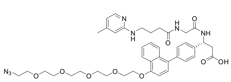 Структурная формула SM6.1 (αvβ6 ligand), CAS 2320477-40-3, формула C41H51N7O9