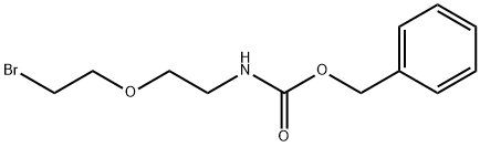 Структурная формула CbzNH-PEG1-Br, CAS 2100292-22-4, формула C12H16BrNO3