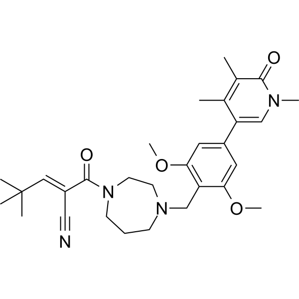 Структурная формула BRD9 Degrader-4, CAS 3024541-39-4, формула C30H40N4O4