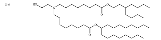 Структурная формула Moderna Lipid II-6, CAS 2627085-52-1, формула C46H91NO5