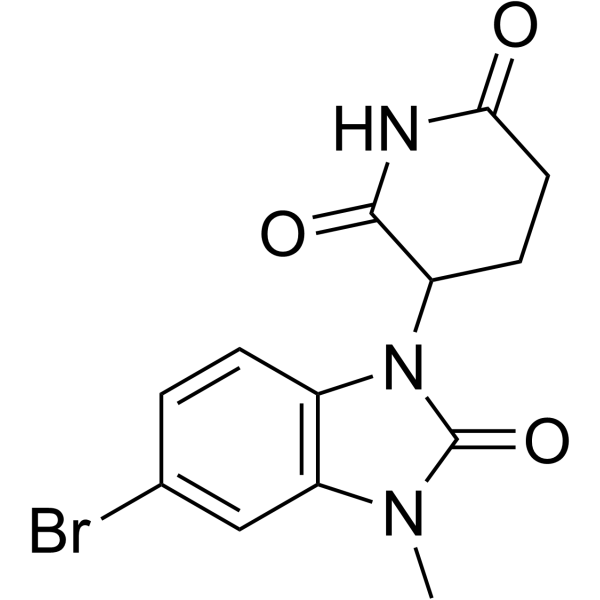 Структурная формула Лигаза Е3, CAS 2300099-98-1, формула C13H12BrN3O3