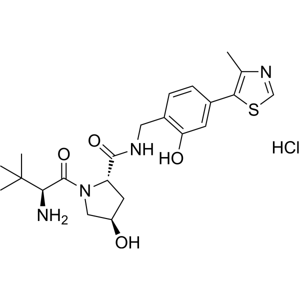 Структурная формула Лиганд CRBN-877, CAS 2244684-41-9, формула C22H31ClN4O4S