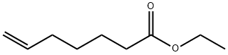 Структурная формула этил 6-heptenoate, CAS 25118-23-4, формула C9H16O2