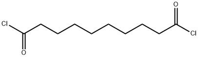Структурная формула Sebacoyl хлорид, CAS 111-19-3, формула C10H16Cl2O2