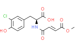 Структурная формула (+)-xylariamide A, CAS 852690-88-1, формула C14H14NO6Cl