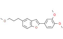 Структурная формула DWK-1339, CAS 1018946-38-7, формула C20H22O4