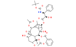 Структурная формула Docetaxal, CAS 125354-16-7, формула C45H55NO15