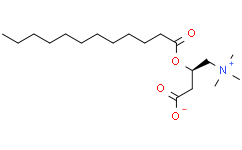 Структурная формула Dodecanoylcarnitine, CAS 25518-54-1, формула C19H37NO4