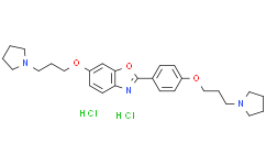 Структурная формула E6446 dihydrochloride, CAS 1345675-25-3, формула C27H37Cl2N3O3