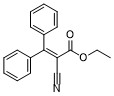Структурная формула Этокрилен, CAS 5232-99-5, формула C18H15NO2