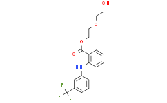 Структурная формула Etofenamate, CAS 30544-47-9, формула C18H18F3NO4