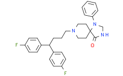 Структурная формула Fluspirilene (R 6218; Redeptin), CAS 1841-19-6, формула C29H31F2N3O