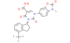 Структурная формула Fulacimstat(BAY 1142524), CAS 1488354-15-9, формула C23H16F3N3O6