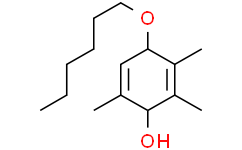 Структурная формула HTHQ, CAS 148081-72-5, формула C15H24O2