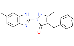 Структурная формула HUHS015, CAS 1453097-13-6, формула C19H18N4O