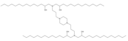 Структурная формула IC-8(lipid MIC5), CAS 2349307-32-8, формула C66H136N4O4