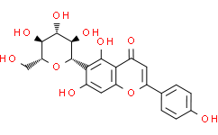 Структурная формула ISOVITEXIN, CAS 38953-85-4, формула C21H20O10