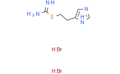 Структурная формула Imetit dihydrobromide, CAS 32385-58-3, формула C6H12Br2N4S
