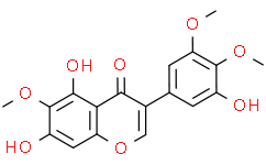 Структурная формула Irigenin, CAS 548-76-5, формула C18H16O8