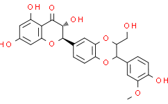 Структурная формула Isosilybin, CAS 72581-71-6, формула C25H22O10