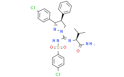 Структурная формула JD5037, CAS 1392116-14-1, формула C27H27Cl2N5O3S