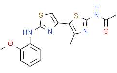 Структурная формула JNJ0966, CAS 315705-75-0, формула C16H16N4O2S2