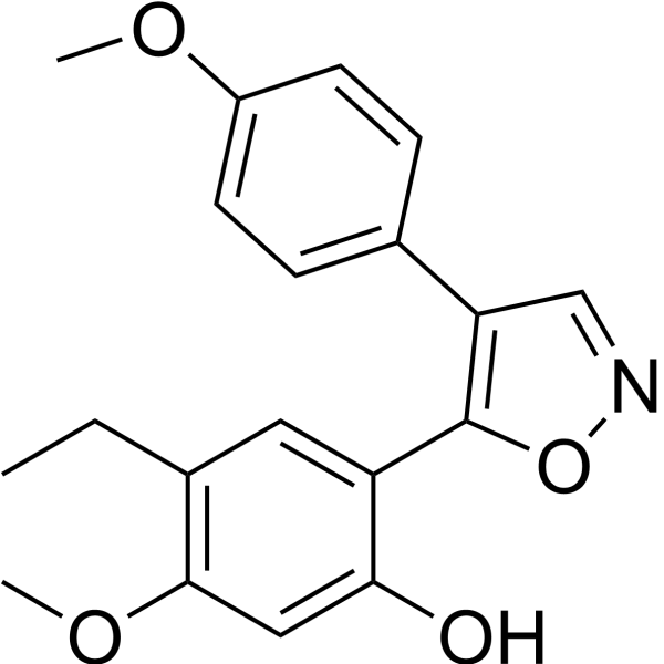Структурная формула KRIBB3, CAS 129414-88-6, формула C19H19NO4