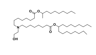 Структурная формула Moderna Lipid 48, CAS 2089251-73-8, формула C45H89NO5