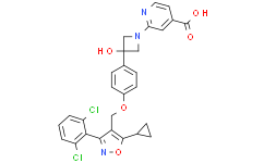 Структурная формула LP-211, CAS 1052147-86-0, формула C28N3O5Cl2H23
