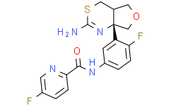 Структурная формула LY2886721, CAS 1262036-50-9, формула C18H16N4O2F2S